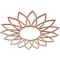 Ekena Millwork Daisy Wood Fretwork Pierced Ceiling Medallion, Cherry, 22"OD x 7 5/8"ID x 3/8"T CMWP22X22X0375DACH - alternate 3